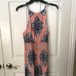 London times keyhole midi summer dress